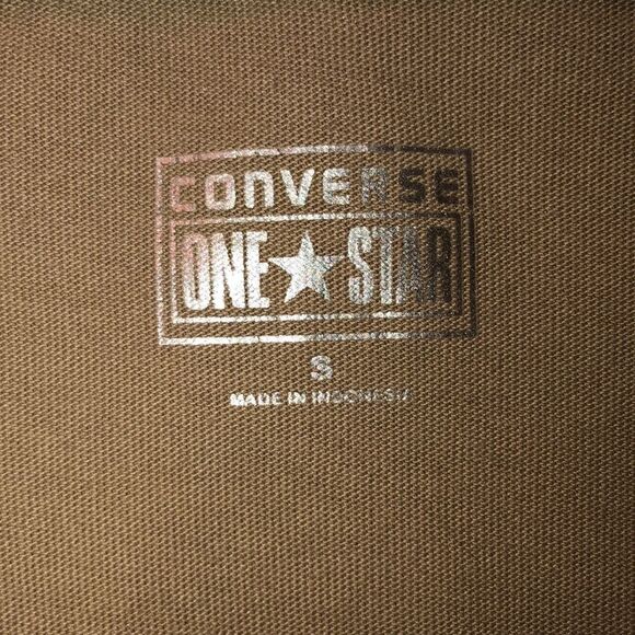 Converse S Taupe Open Front Shawl Collar Asymmetrical Cotton Cardigan - Picture 10 of 12